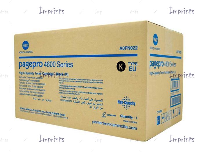 Картридж Konica Minolta A0FN022 черный увеличенный оригинальный