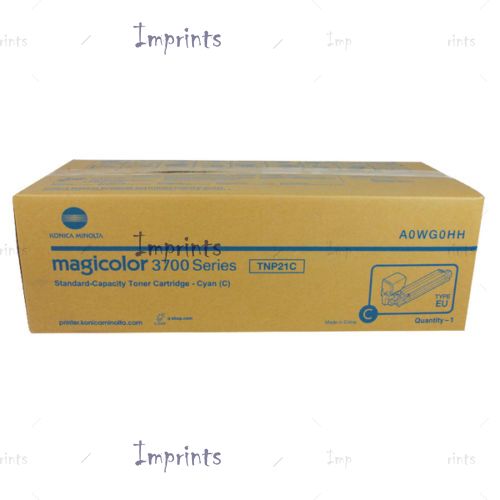 Картридж Konica Minolta TNP21C голубой оригинальный
