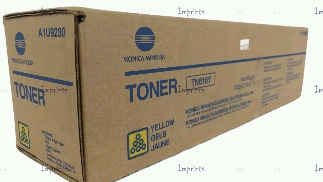 Картридж Konica Minolta TN616Y желтый оригинальный