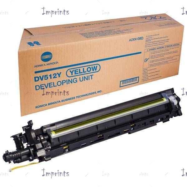 Девелопер желтый Konica Minolta DV512Y  оригинальный