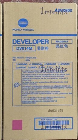 Девелопер пурпурный Konica Minolta DV614M  оригинальный