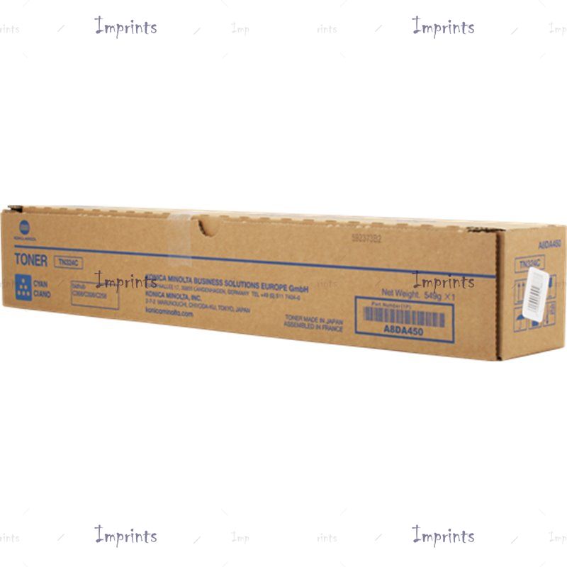 Картридж Konica Minolta TN324C голубой оригинальный