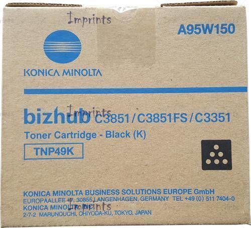 Картридж Konica Minolta TNP49K черный оригинальный