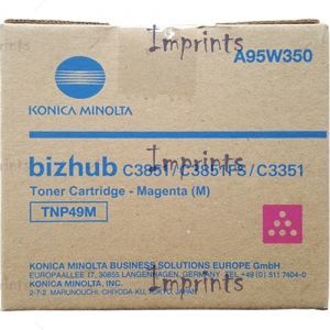 Картридж Konica Minolta TNP49M пурпурный оригинальный