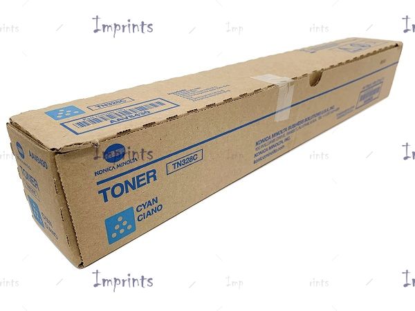 Картридж Konica Minolta TN328C голубой оригинальный