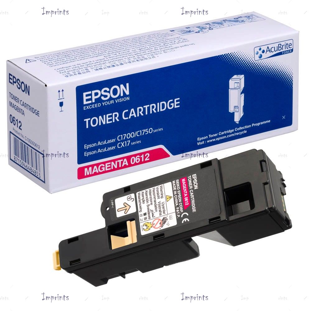 Картридж Epson C13S050612 пурпурный, № 0612 оригинальный