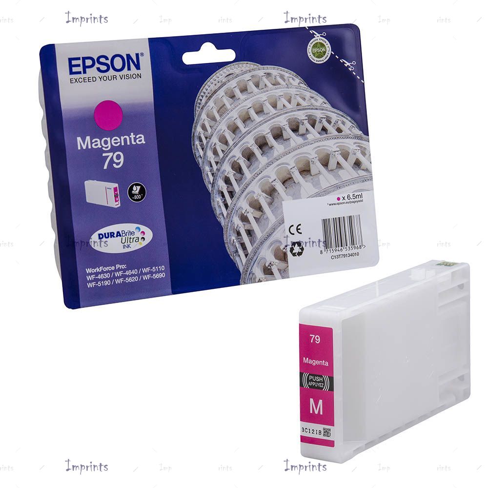 Оригинальный Картридж Epson C13T79134010 пурпурный, № 79 оригинальный