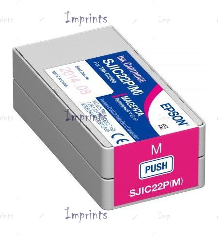 Оригинальный Картридж Epson SJIC22P(M) пурпурный оригинальный