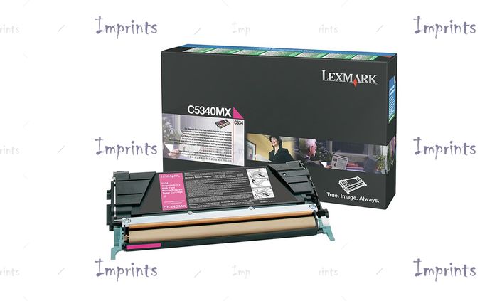 Оригинальный Картридж Lexmark C5340MX пурпурный экстра увеличенный оригинальный