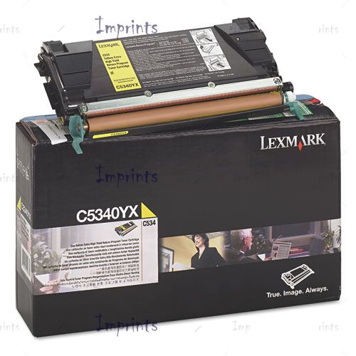 Оригинальный Картридж Lexmark C5340YX желтый экстра увеличенный оригинальный