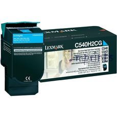 Оригинальный Картридж Lexmark C540H2CG голубой XL оригинальный