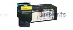 Оригинальный Картридж Lexmark C540H2YG желтый XL оригинальный