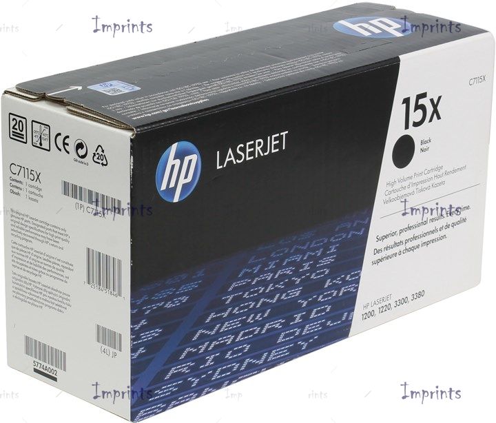 Картридж HP C7115X , № 15X оригинальный
