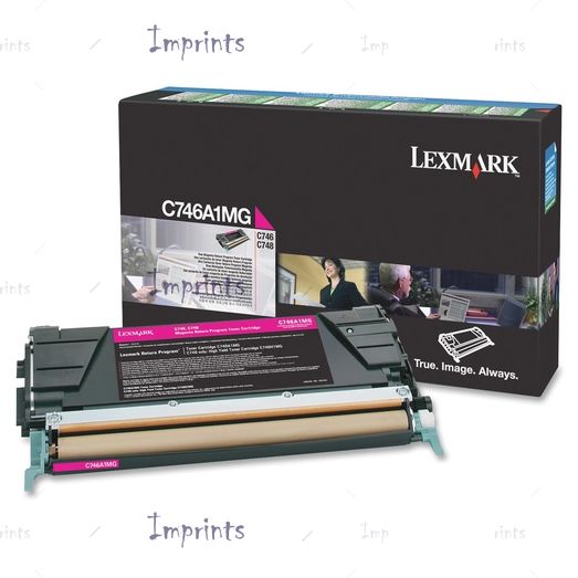 Оригинальный Картридж Lexmark C746A3MG пурпурный оригинальный