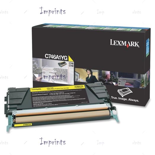 Оригинальный Картридж Lexmark C746A3YG желтый оригинальный
