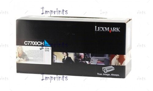 Оригинальный Картридж Lexmark C7700CH голубой оригинальный