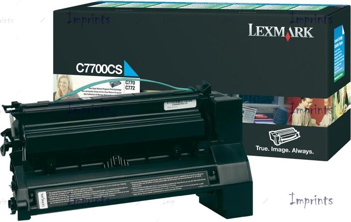 Оригинальный Картридж Lexmark C7700CS голубой оригинальный
