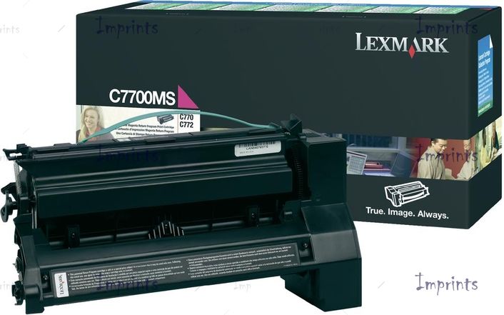 Оригинальный Картридж Lexmark C7700MS пурпурный оригинальный