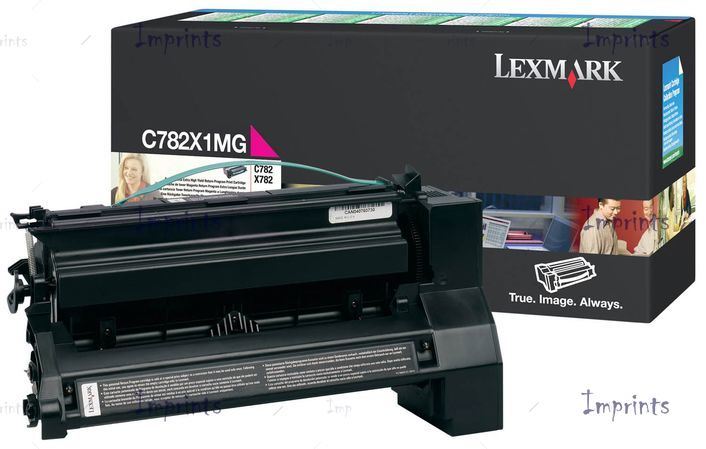 Оригинальный Картридж Lexmark C782X1MG пурпурный оригинальный