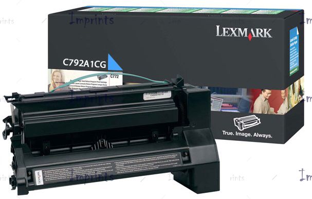 Оригинальный Картридж Lexmark C792A1CG голубой оригинальный