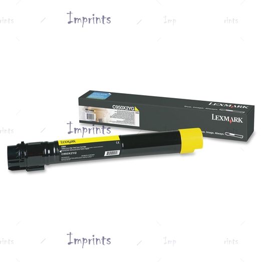 Оригинальный Картридж Lexmark C950X2YG желтый оригинальный