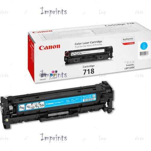 Картридж Canon Cartridge 718C голубой оригинальный