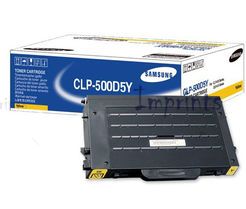 Оригинальный Samsung Картридж Samsung CLP-500D5Y желтый оригинальный