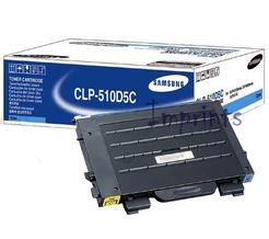 Оригинальный Samsung Картридж Samsung CLP-510D5C голубой оригинальный