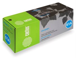 Лазерный картридж Cactus CS-Q3961AR (HP 122A) голубой для HP Color LaserJet 2550, 2550l, 2550ln, 2550n, 2820, 2830, 2840 (4'000 стр.)