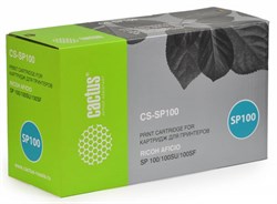 Лазерный картридж Cactus CS-SP100 (SP 101E) черный для принтеров Ricoh Aficio SP 100, SP 100E, SP 100SF, SP 100SU, SP 100SF e (2'000 стр.)