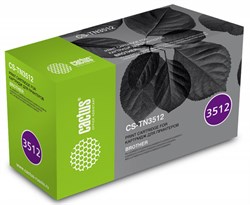Лазерный картридж Cactus CS-TN3512 (TN-3512) черный для Brother DCP L6600dw; Brother HL L6250dn, L6300dw, L6300dwt, L6400dw, L6400dwt, MFC L6800dw, L6800dwt, L6900dw, L6900dwt (12'000 стр.)