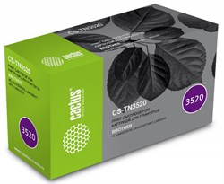 Лазерный картридж Cactus CS-TN3520 (TN-3520) черный для Brother HL L6400dw, L6400dwt; Brother MFC L6900dw, L6900dwt (20'000 стр.)