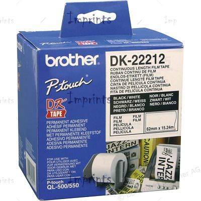 Картридж Brother DK-22212 пленочная лента 62 мм.* 15,24 м. оригинальный