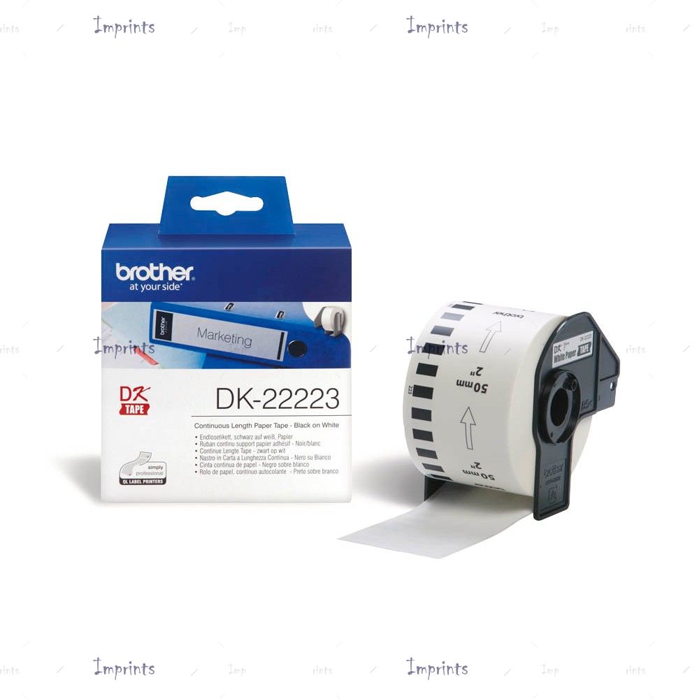 Картридж Brother DK-22223 бумажная лента 50 мм.* 30,48 м. оригинальный