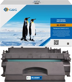 Лазерный картридж G&G GG-CE505X черный