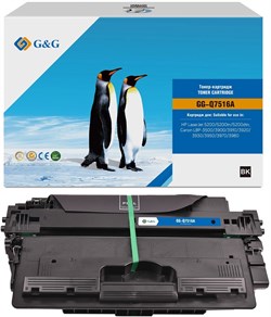 Лазерный картридж G&G GG-Q7516A черный