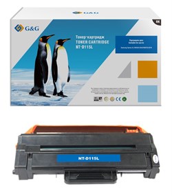 Лазерный картридж G&G NT-D115L черный