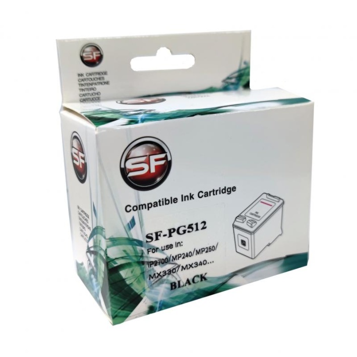 Струйный картридж SuperFine PG-512 чёрный для Canon, совместимый