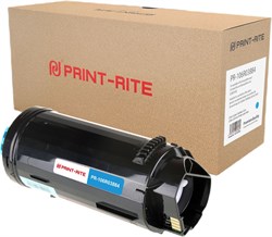 Картридж Print-Rite PR-106R03884 голубой