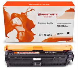 Картридж Print-Rite PR-CE740A черный