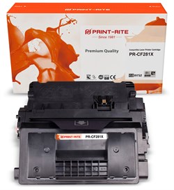 Картридж Print-Rite PR-CF281X черный