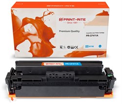 Картридж Print-Rite PR-CF411A голубой