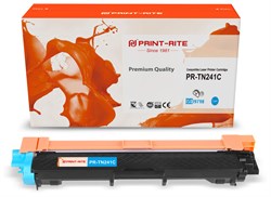 Картридж Print-Rite PR-TN241C голубой