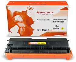 Картридж Print-Rite PR-TN423Y желтый