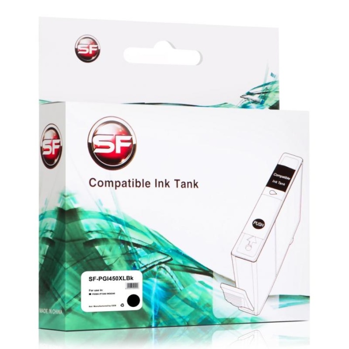 Струйный картридж SuperFine SF-PGI450XLBk для Canon PGI-450 PGBk PIXMA iP7240,  MG6340, пигментный чёрный
