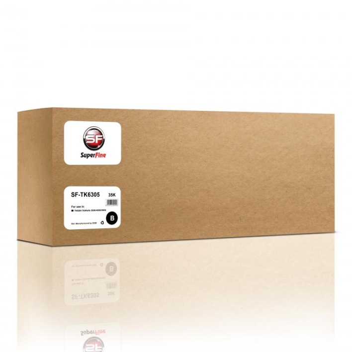 Тонер-картридж SuperFine TK-6305 для Kyocera TASKalfa 3500i, 4500i, 5500i (Чёрный, 35000 стр.)