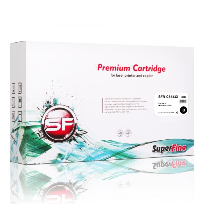 Тонер-картридж SuperFine C8543X для HP LJ 9000 (Чёрный, 30000 стр.), ref.