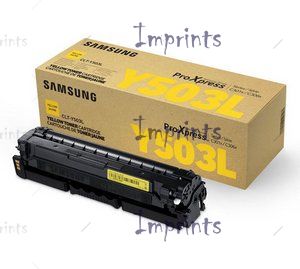 Оригинальный Samsung Картридж Samsung CLT-Y503L желтый, № Y503L оригинальный