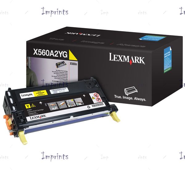 Оригинальный Картридж Lexmark X560A2YG желтый оригинальный