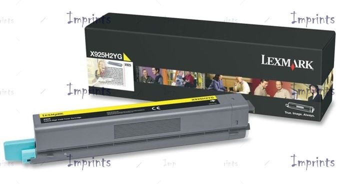 Картридж Lexmark X925H2YG желтый XL оригинальный